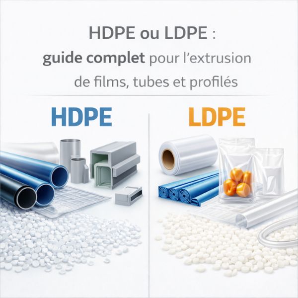HDPE vs LDPE pour l'extrusion